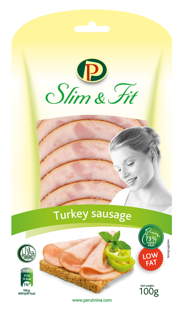 Perutnina Turkey Sausae Slice