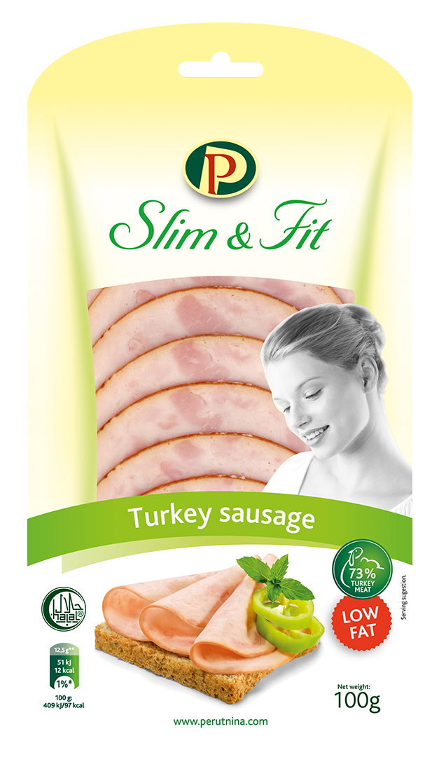 Perutnina Turkey Sausae Slice