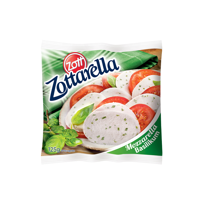 Zottarella Basil 125g Ball