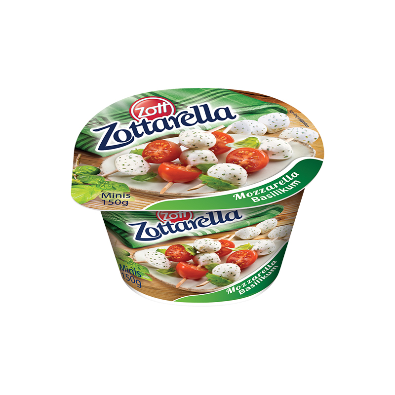 Zottarella Minis 150g Basil