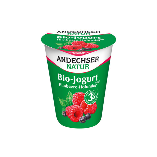 Andescher Org Yog Rasp 7% 400g