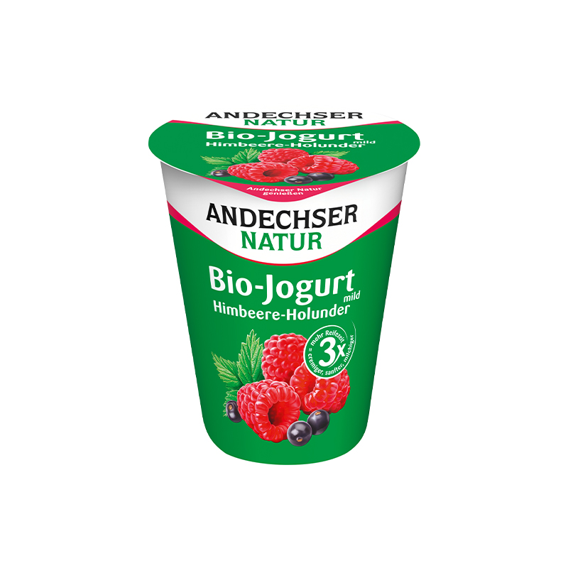 Andescher Org Yog Rasp 7% 400g