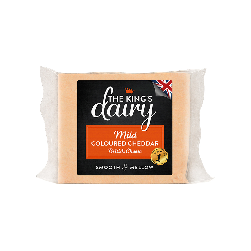 The King’s Dairy Mild Coloured Cheddar
