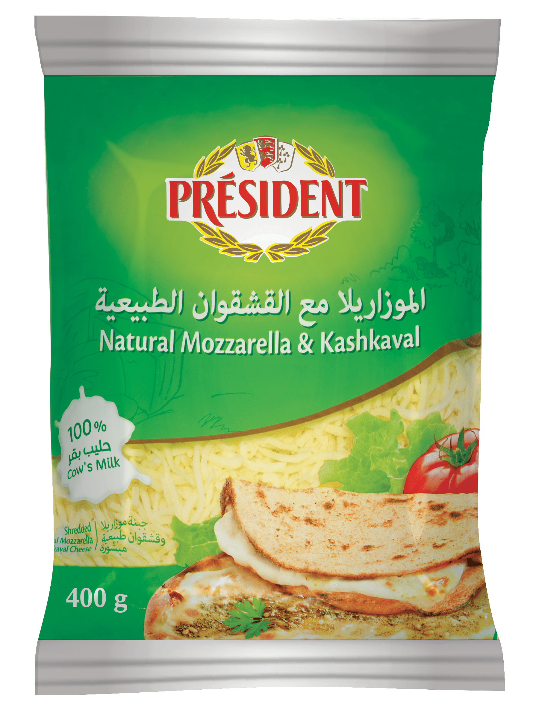 president-shredded-mozzarella-kashkaval-kosmonte-foods