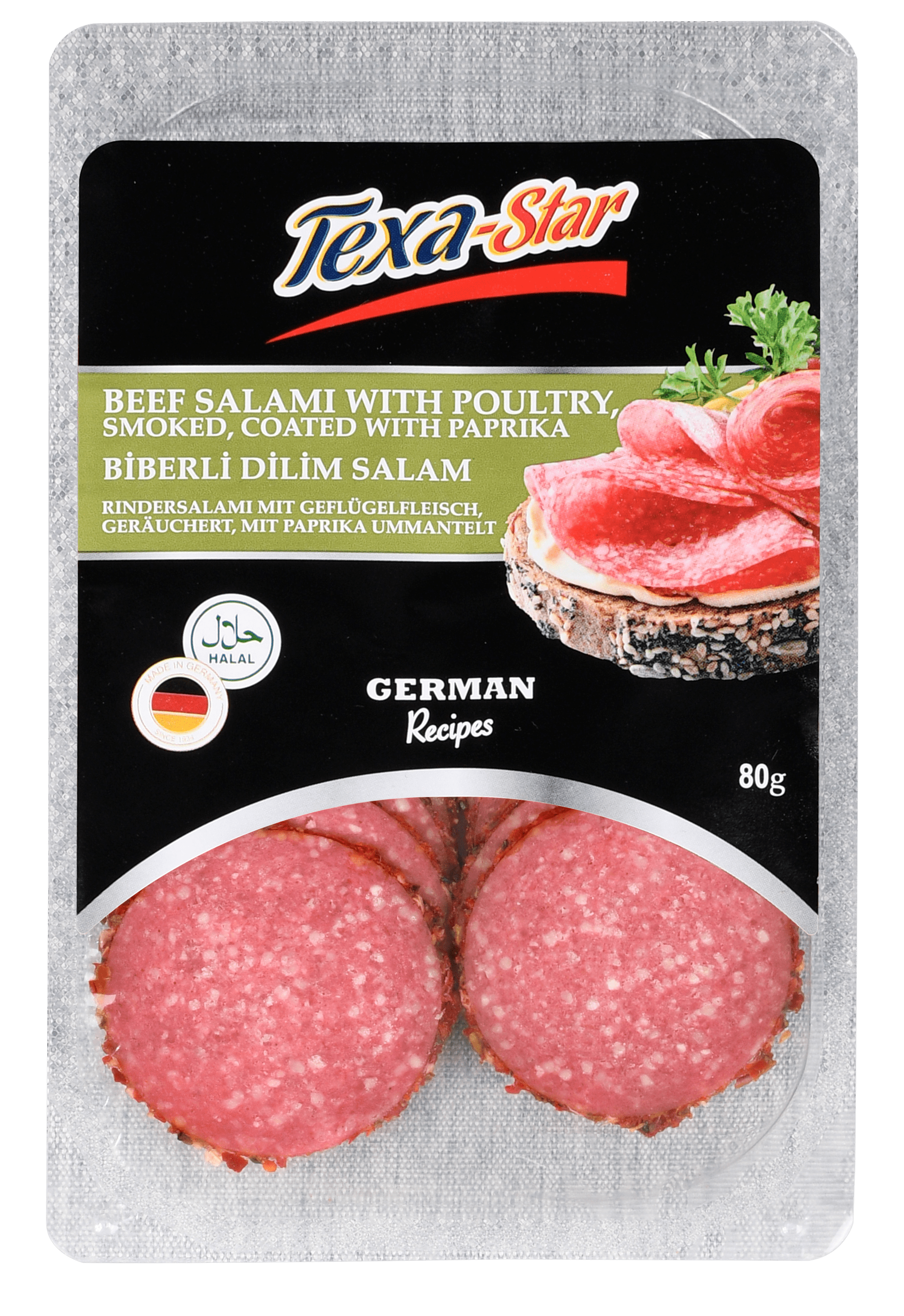 Texa-Star Paprika Beef Salami