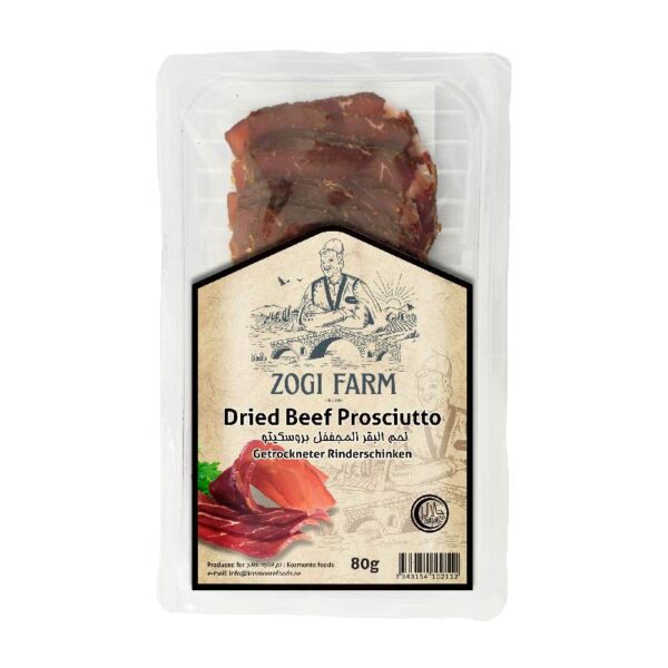 Zogi Farm Dry Beef Meat Slice 80g