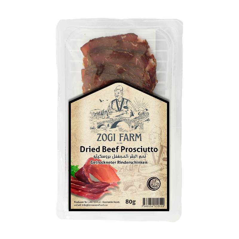 Zogi Farm Dry Beef Meat Slice 80g