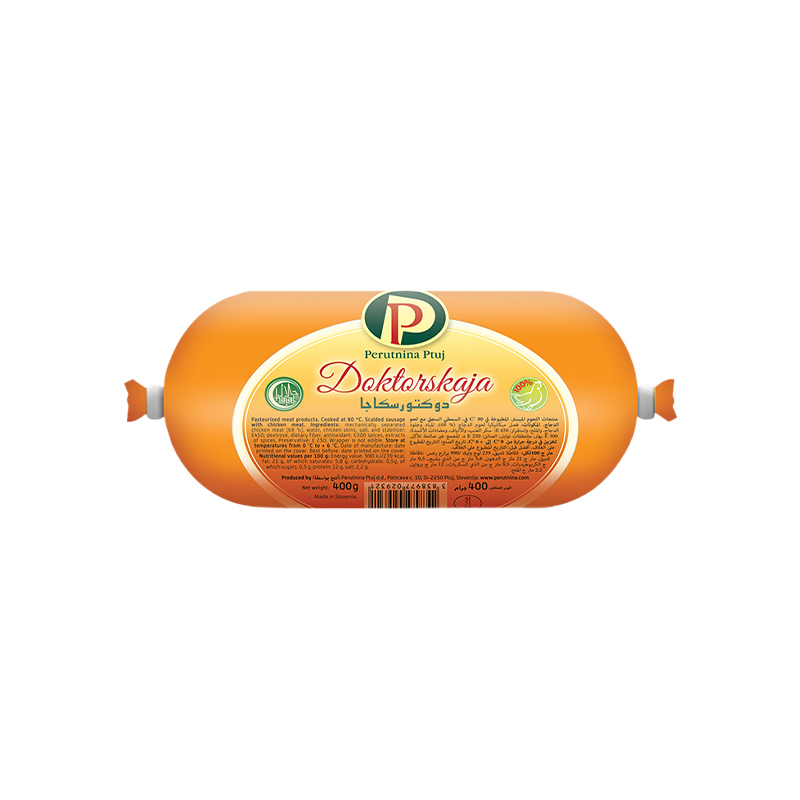 Perutnina Doktorskaja- Chicken Sausage 400g