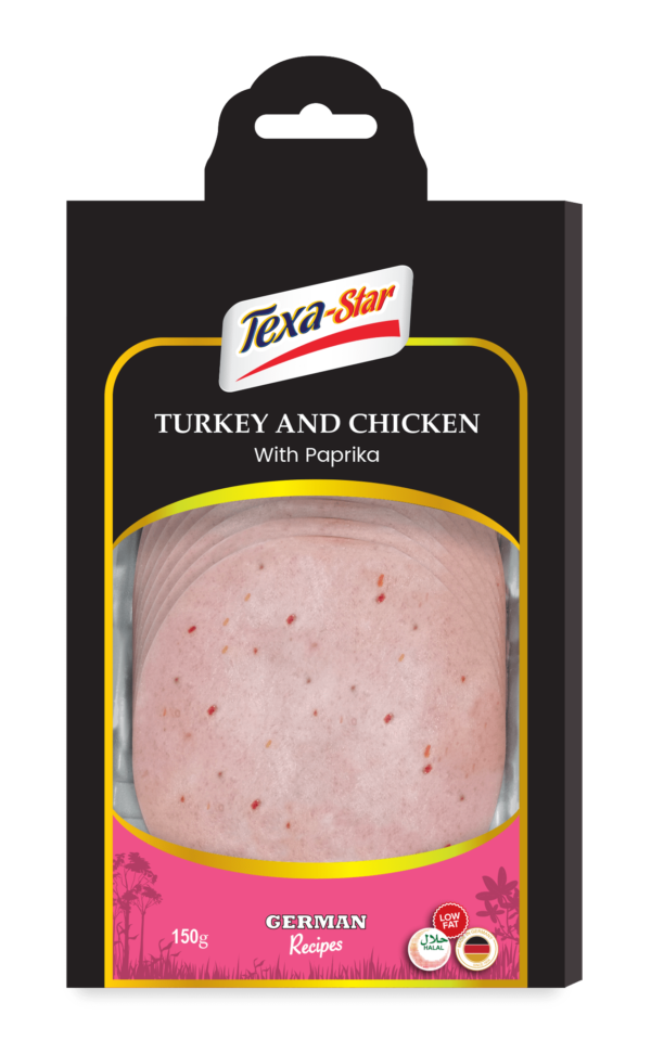 Texa-Star Slice Trky & Ckn Pepper 150g