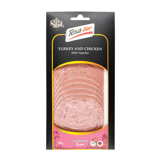 Texa Star Sliced Turkey & Chicken Pepper 150g