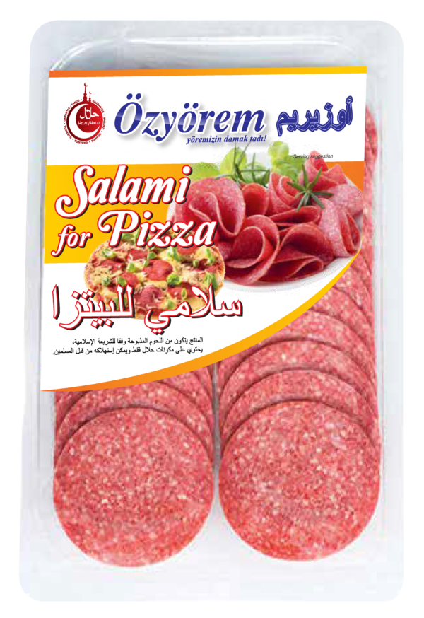Özyörem Beef Salami Pizza 80g