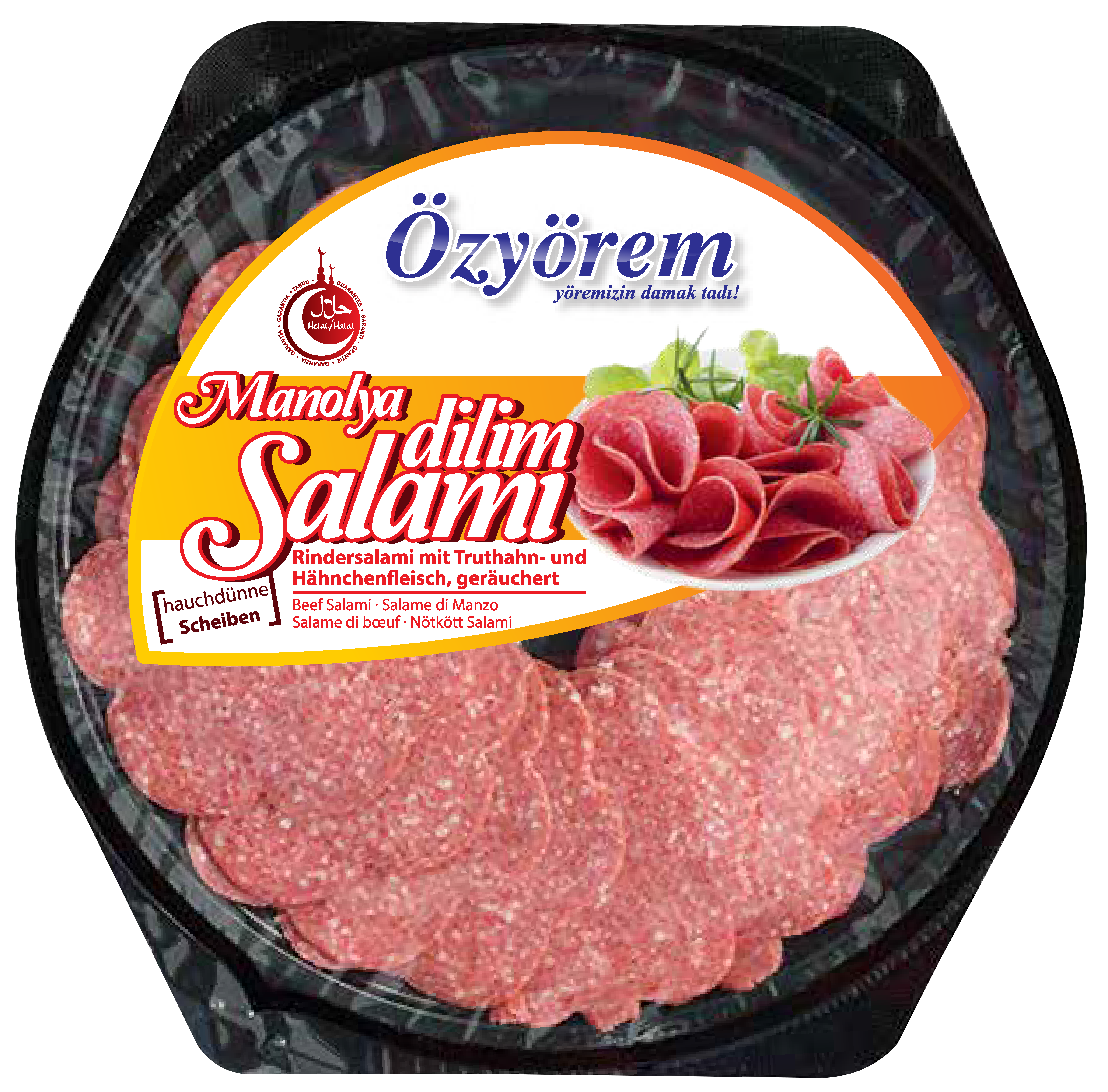 Özyörem Manolya Beef Salami 80g