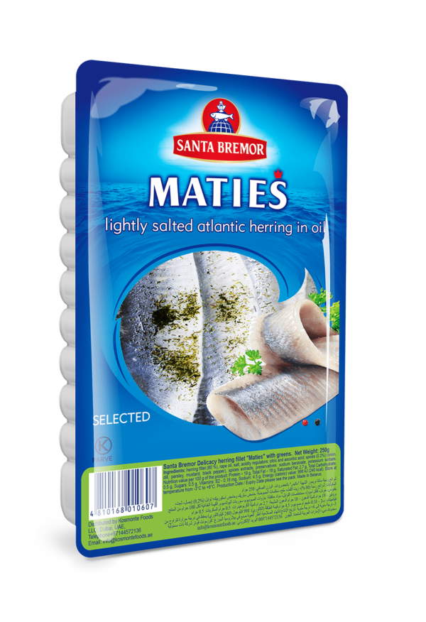 Santa-Bremor "Matjas"Herring Fillet With Herbs