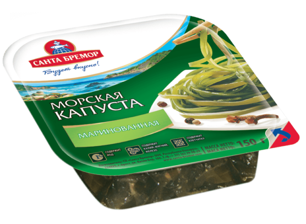Santa Bremor Sea Weed Marinated