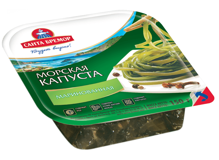 Santa Bremor Sea Weed Marinated