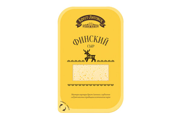 Savushkin Finskiy Semi-Hard Cheese 45% 150g
