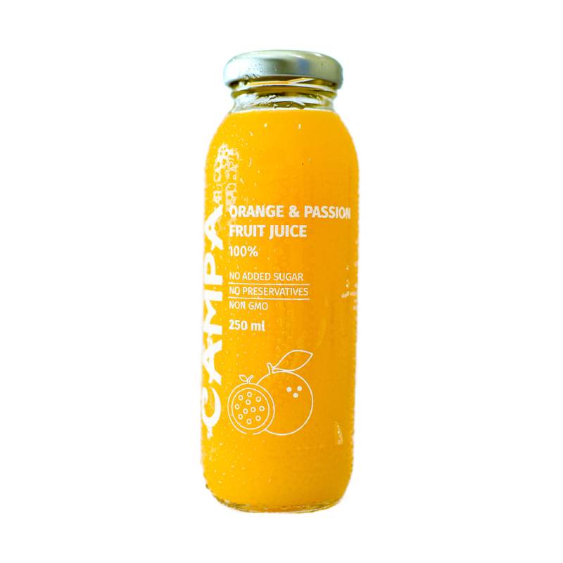Campa Orange-Passion Fruit Juice 100% 250ml