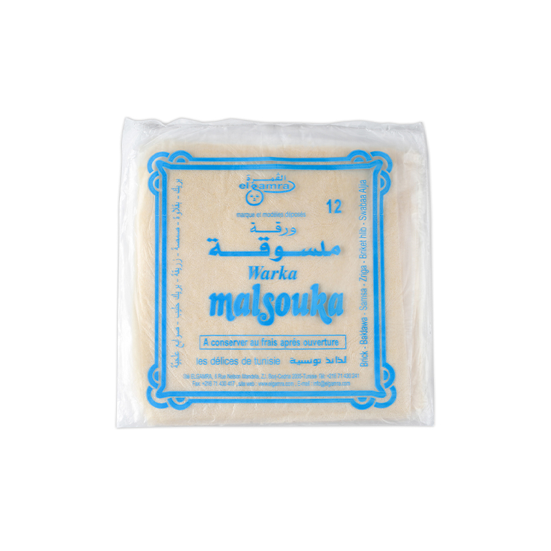 El Gamra Malsouka Square Warka 12 Sheets