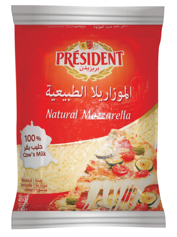 Président Shredded Mozzarella 450g