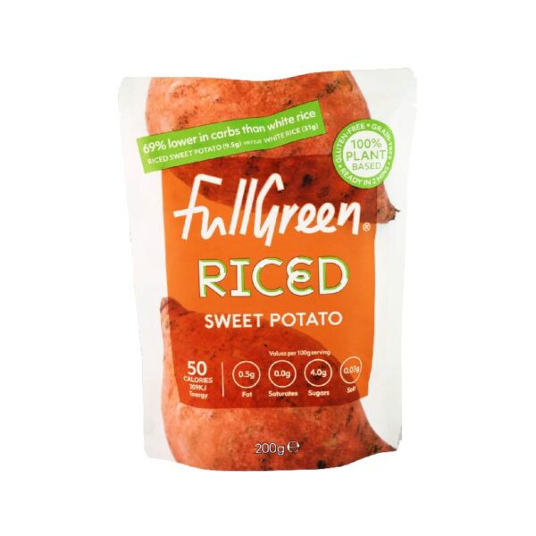 Full Green Veg Rice Riced Sweet Potato 200g