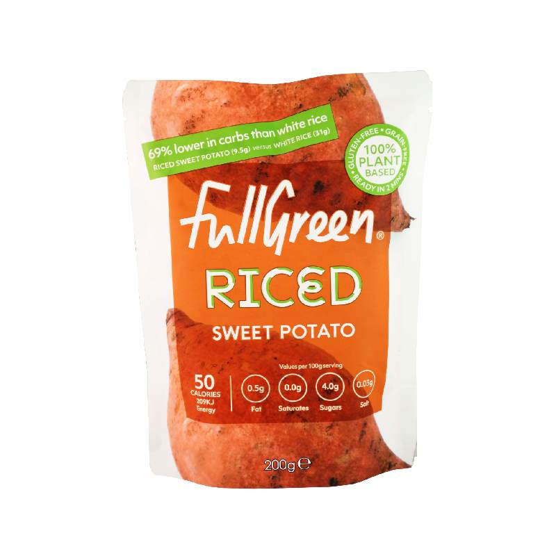 Full Green Veg Rice Riced Sweet Potato 200g