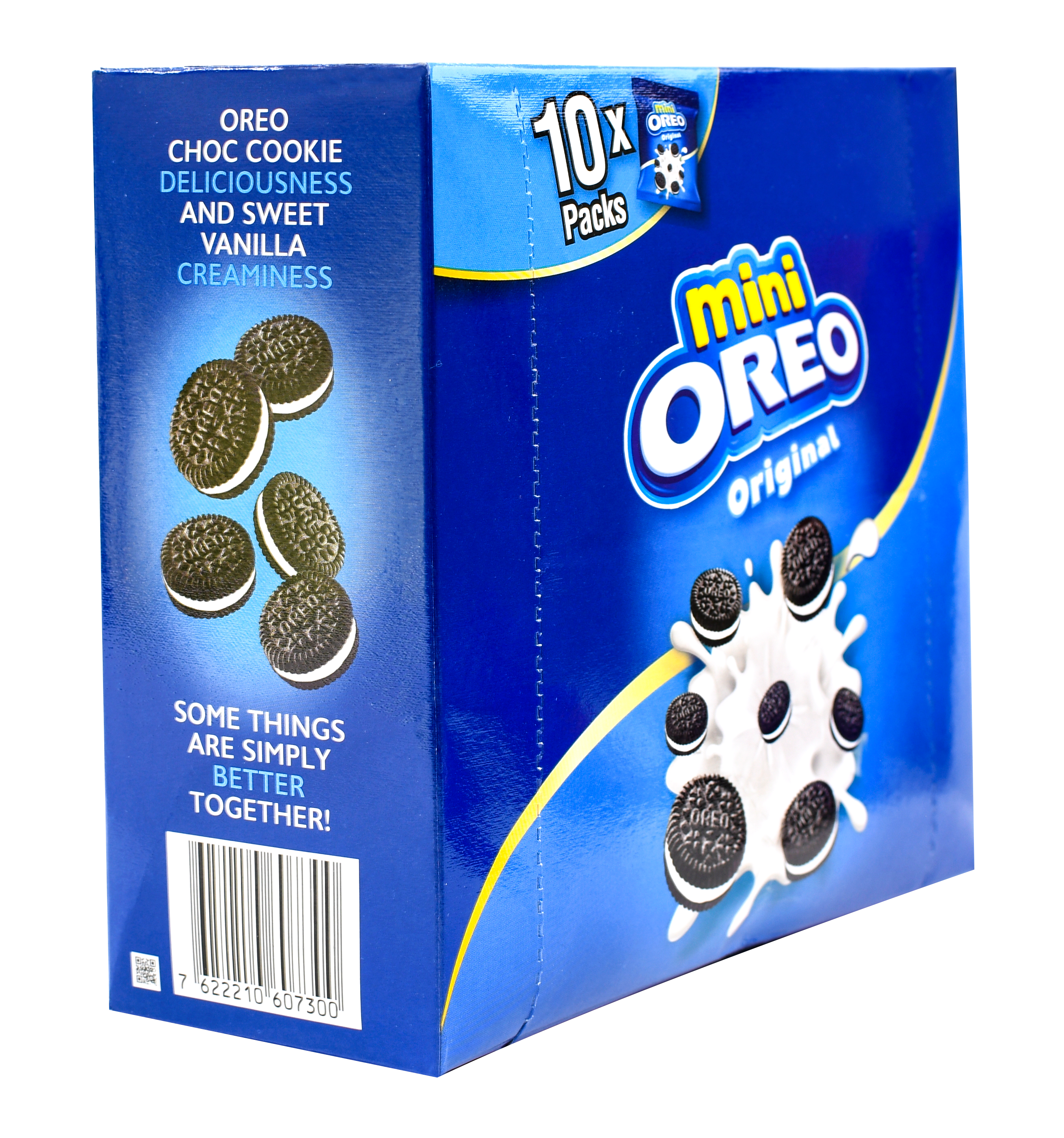 Oreo Mini Vanilla Pouch 204g (7622210515285 Single Pc Barcode)