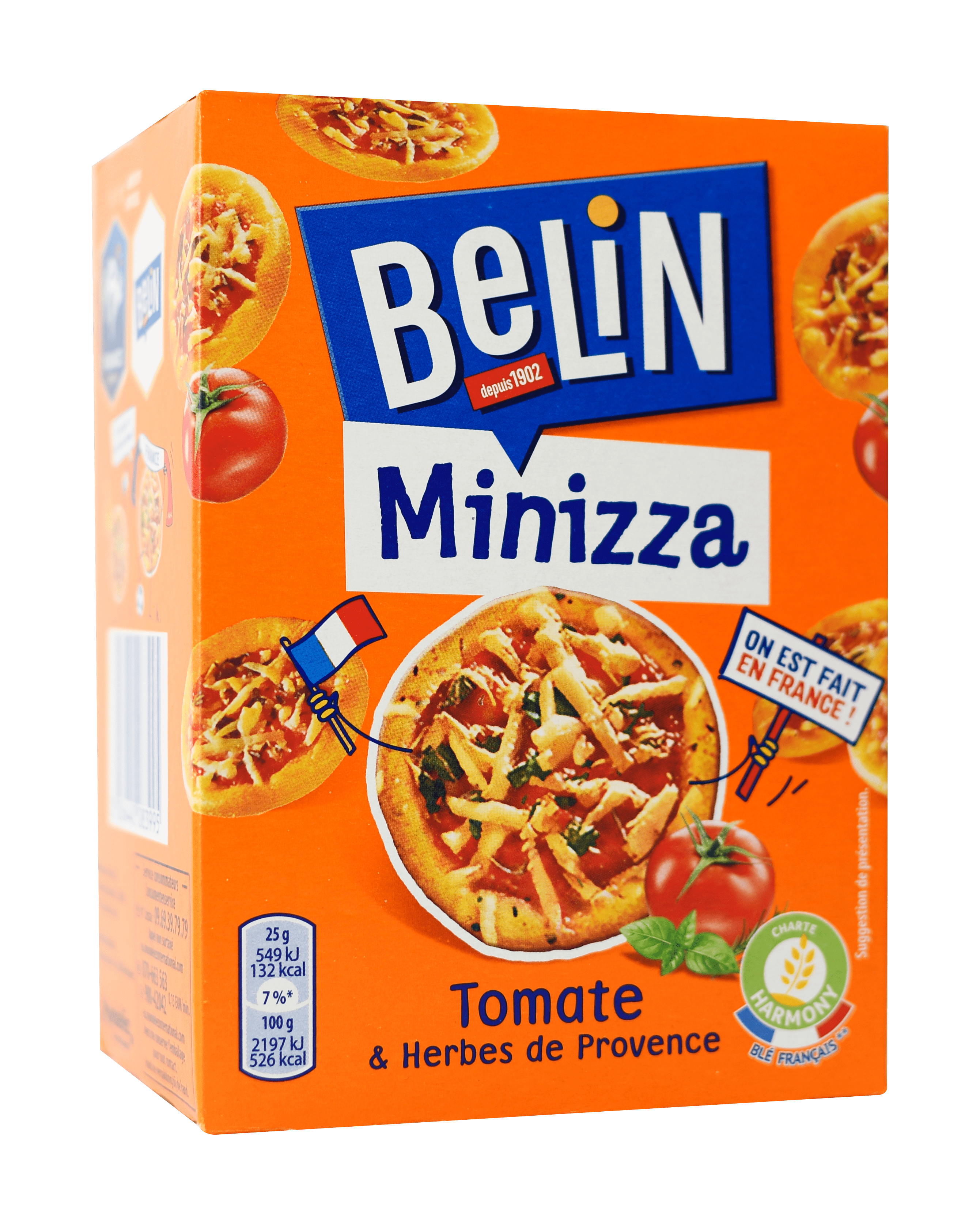 Belin Crackers Minizza Tomate 85g