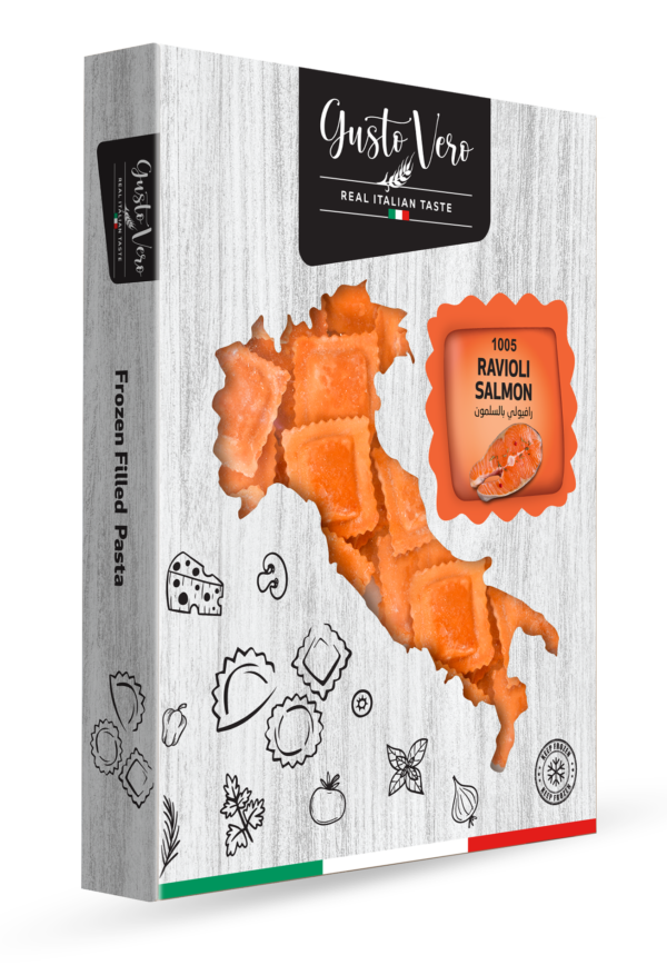 Gusto Vero Ravioli Salmon 300g