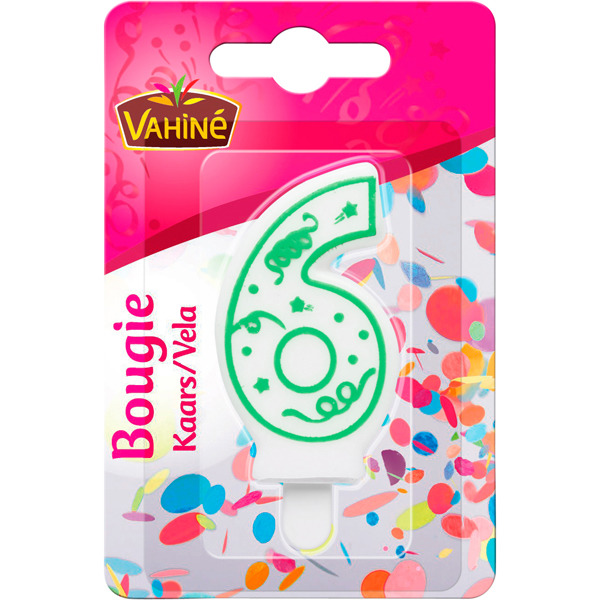 Vahine Accessories Figure Candle # 6 30g