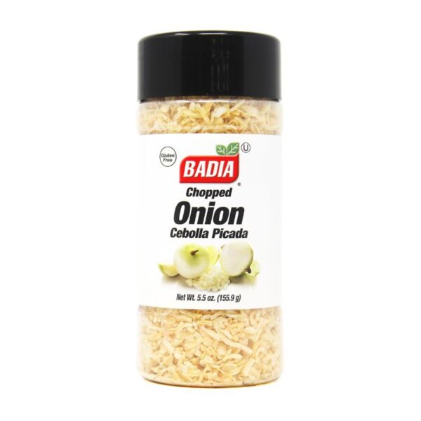Badia Gluten Free Onion Chopped 155.9 Gm