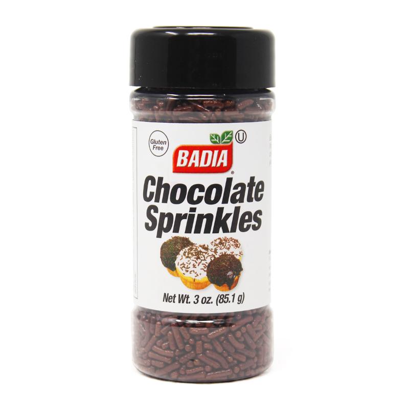 Badia Gluten Free Chocolate Sprinkles 85.1 Gm