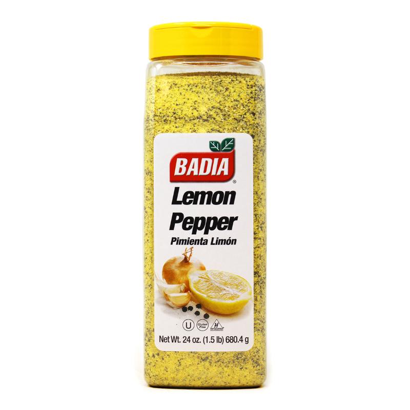 Badia Gluten Free Lemon Pepper 680.40 Gm